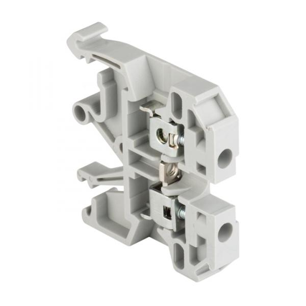 Клемма  2,5 кв серый 25А винт. EKF PROxima JXB-2.5/35