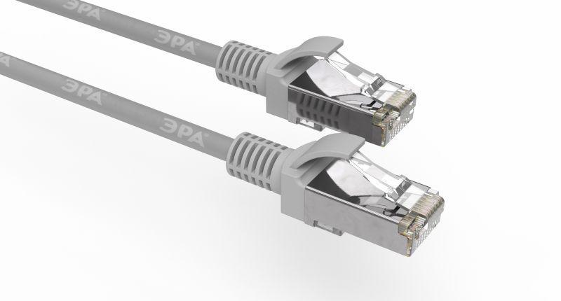 Патч корд F/UTP кат.5e PC-5F-A 5м сер. Simple Эра Б0051384