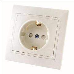 TDM  Таймыр  Белый  Розетка 1-местная 2П+З скрытая установка 16А SQ1814-0012