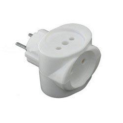 Скоба крепежная двухлапковая d22мм метал. оцинк. DKC 53356