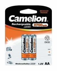 Аккумулятор CAMELION R6 2700mAh Ni-Mh BL-2