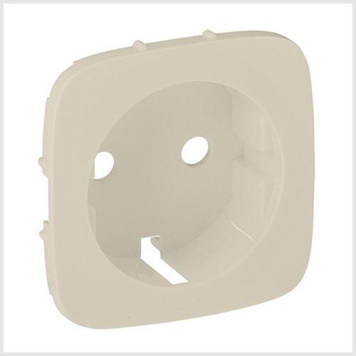 Legrand  Valena  ALLURE Слоновая Кость Лицевая Панель для розетки 1-местной с заземляющими контактами скрытая установка IP20 /755206