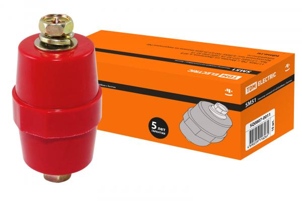 Изолятор TDM SM-51 Н51хD35хМ8мм силовой с болтом