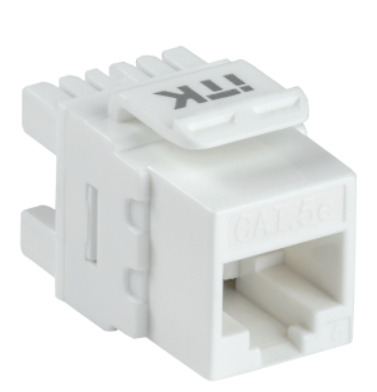 Модуль ITK Keystone Jack категория 5E UTP 110 IDC 180 градусов